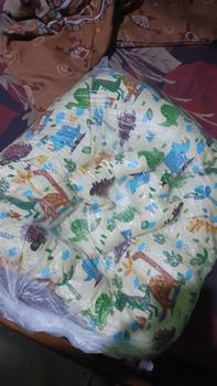 Product Review of SOFA BAYI/SOFA BAYI MURAH/TEMPAT TIDUR BAYI alas empuk newborn  bantal from d**9 0