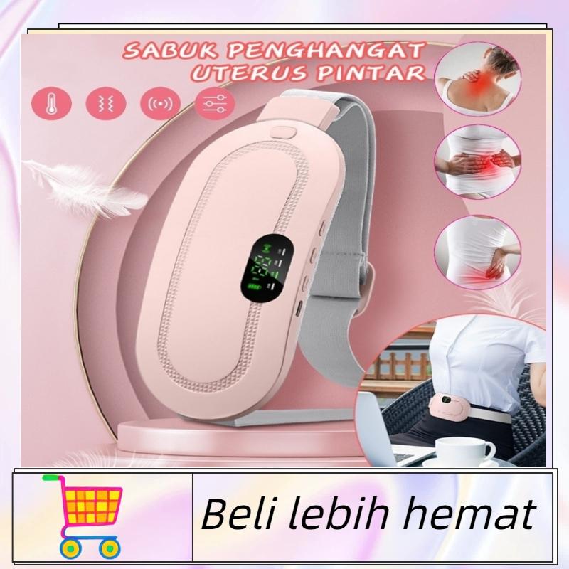 Sabuk istana yang hangat Sabuk Penghangat Kram Menstruasi Meringankan Nyeri Haid Suhu yang Dapat Disesuaikan - Putih
