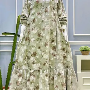 Midi dress Salvina ys katun viscos renda