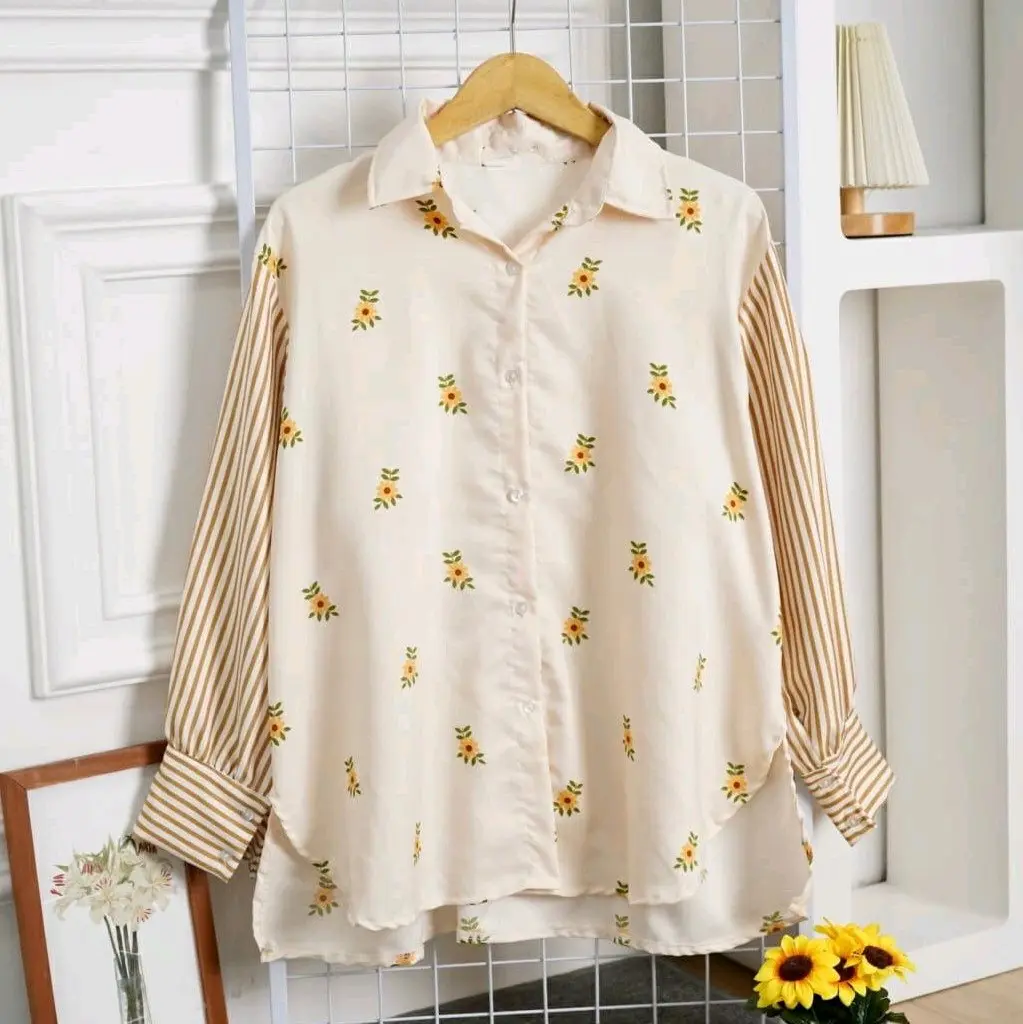 CHANMI LOUISA SHAKILA OVERSIZE SHIRT