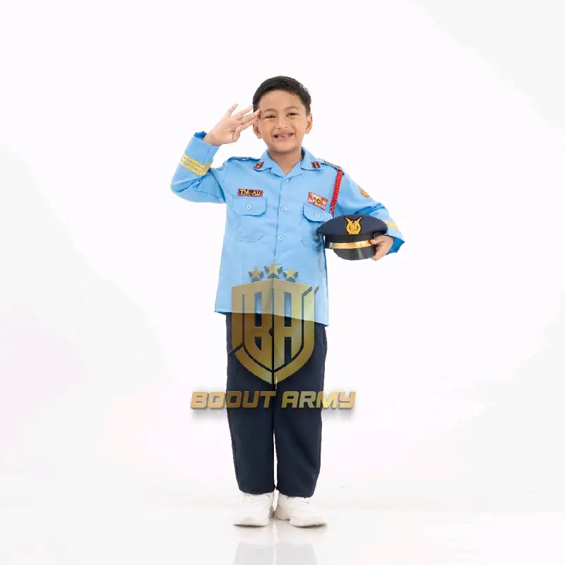 SERAGAM PROFESI BAJU TNI ANGKATAN UDARA KOSTUM TENTARA UDARA ANAK 0