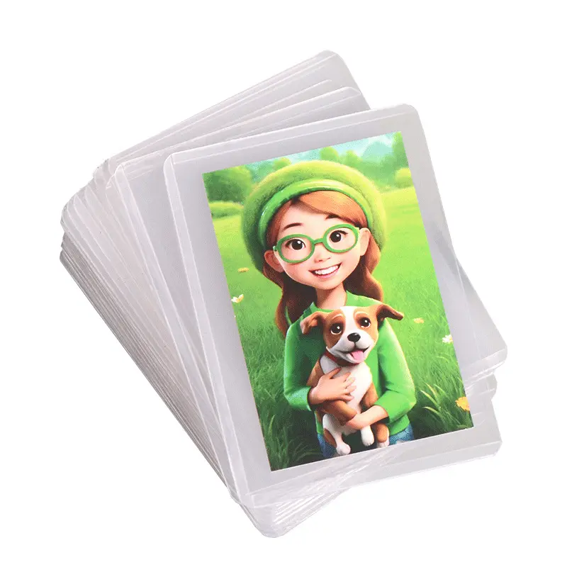 25pcs Sleeve Card Pokemon Pelindung Kartu Case - Bahan Tebal Transparan DIY Gaming Trading Card HD Plastic Collect Holder 4