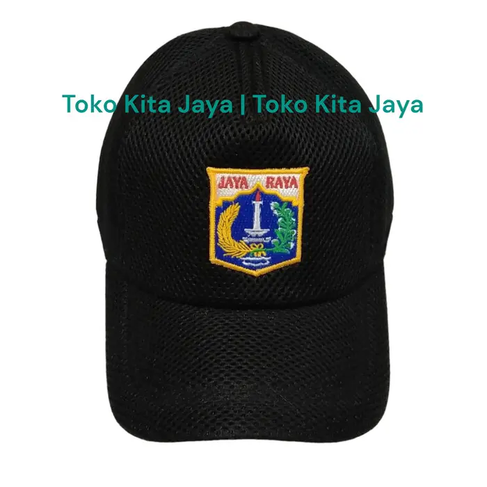 BELILAH TOPI PEMDA DKI | TOPI JAYA RAYA | TOPI JAYA RAYA DKI BORDIR LOGO WO2