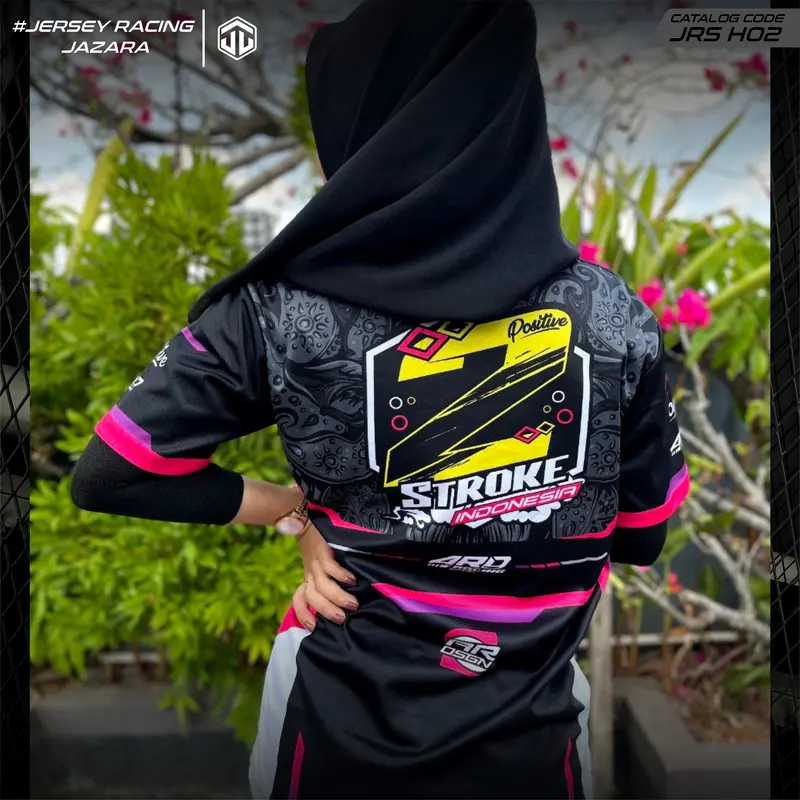 Baju Kaos Racing 2STROKE 2TaK Bahan Jersy atau Dryfit 3