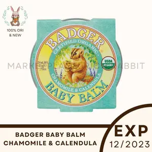 Badger Baby Balm Chamomile & Calendula 21 gr Baby Cream
