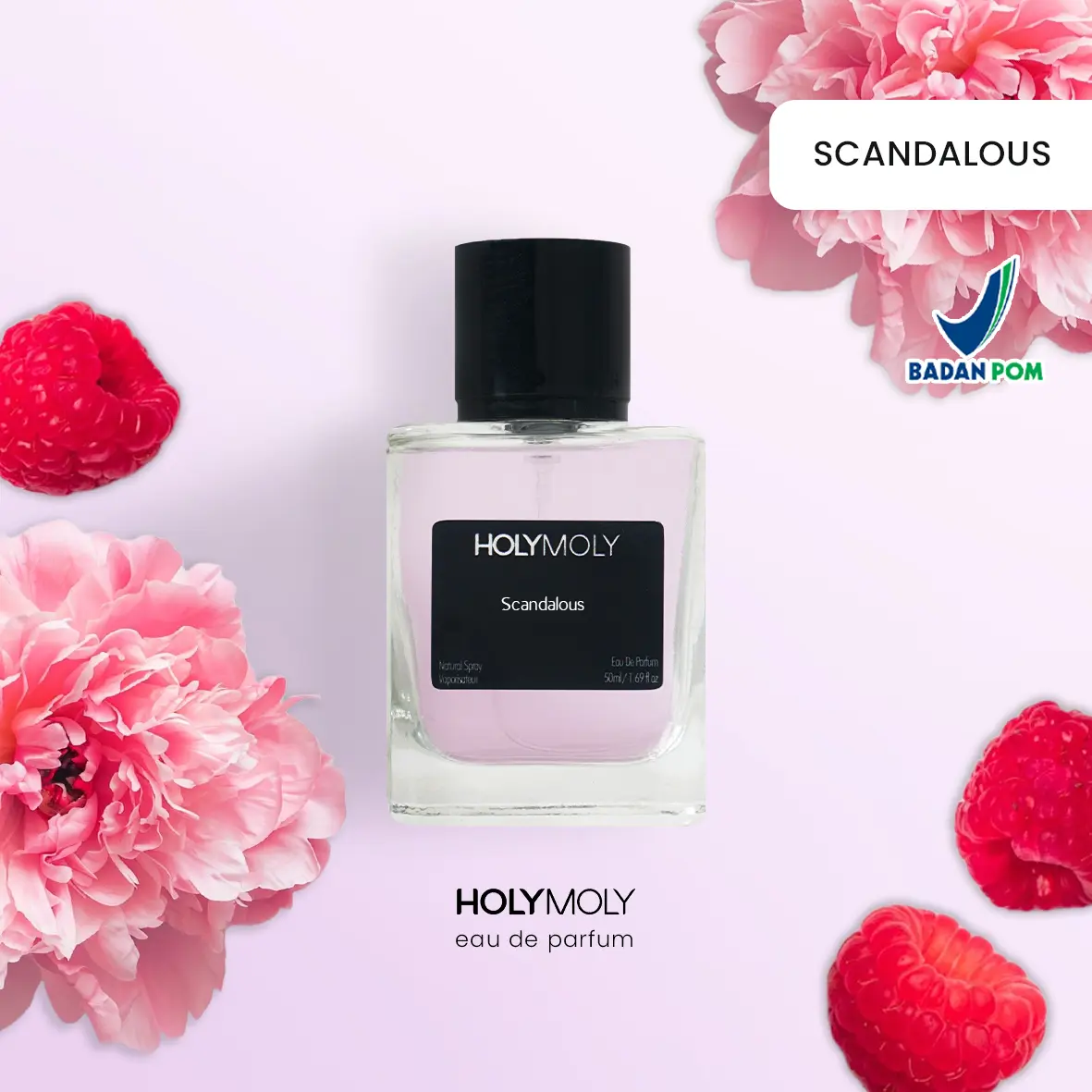 Holymoly Parfum SCANDALOUS - Parfum Scandalous EDP UNISEX Perfume Pria