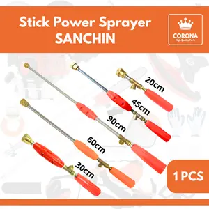 Stick Power Sprayer Sanchin Stik Gun Mesin Steam Cuci 20 30 45 60 90 cm Semprot Mobil Motor