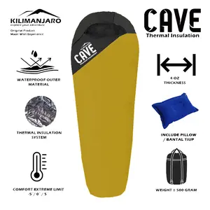 Sleeping Bag SB Ultralight Kilimanjaro Cave Waterproof - SB Sleeping Bag Kilimanjaro Cave Ultralight