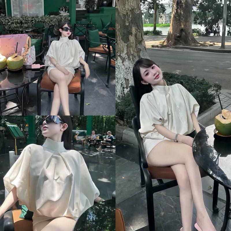  set áo cổ lọ mix chân váy V624 shop 1 