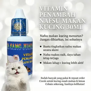 Vitamin Penambah Nafsu Makan Kucing 30ml