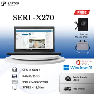 Laptop Pilhan ID SERI - X270 I i5 GEN 7 I RAM 8/16GB SSD 256/512GB SCREEN 12,5 Inch Windows 11 Office 2019