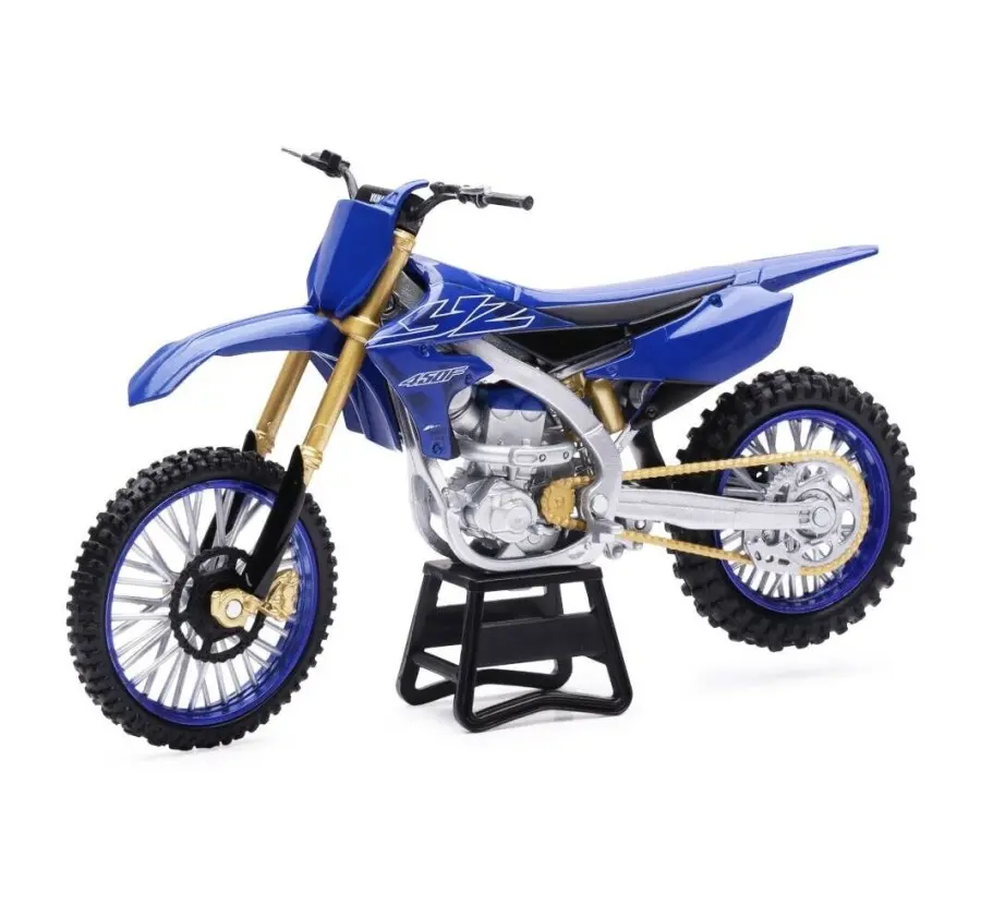 NewRay 58313 Diecast Motorcycles Yamaha YZ450F Dirt Bike 1/12 Scale Miniatur Sepeda Motor Roda Toy