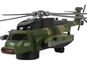 Mainan Pesawat Helikopter ARMED AIRCRAFT Mainan Pesawat Tempur Bump And GO