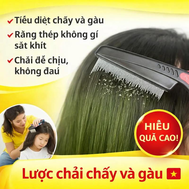 LượC ChấY RăNg MịN, Để LoạI Bỏ ChấY Và TrứNg, DàNh Cho Phụ Nữ Và Trẻ Em, VớI…