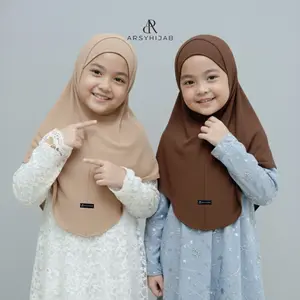 ARSYHijab Jilbab Instan Anak Bergo Zeeva Usia 1-10 Tahun + dewasa Bahan Jersey Non Pet Kualitas Terbaik Nyaman Dipakai Sehari-hari