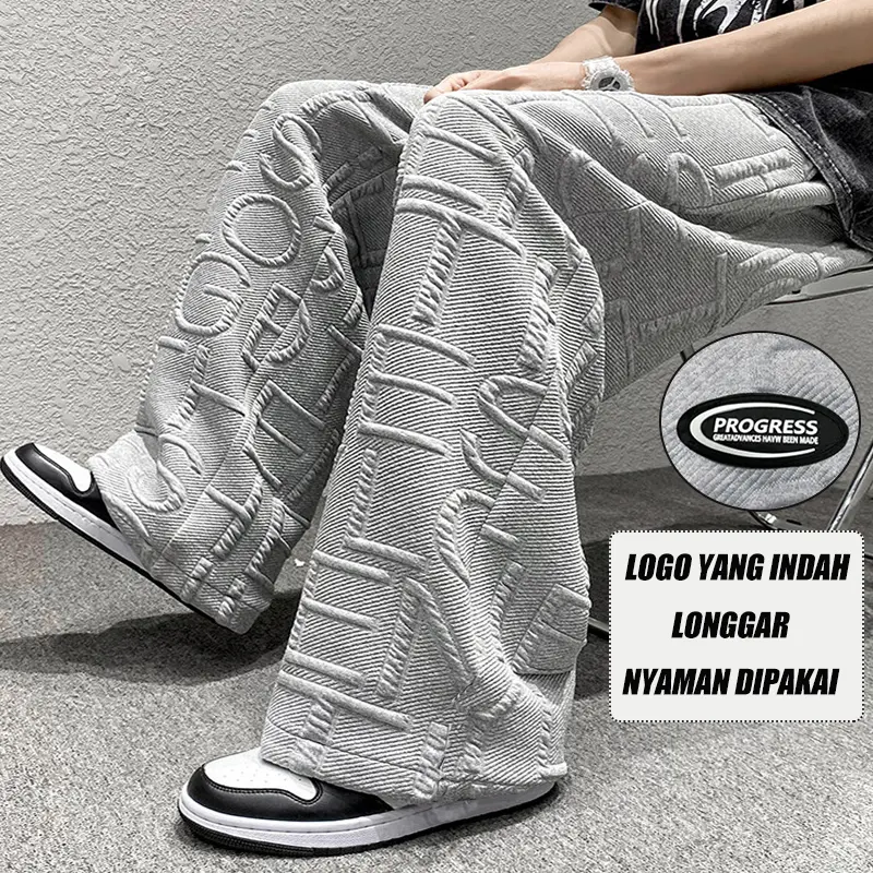 Celana Kain Pria Panjang/Celana Oversize Pria/Celana Panjang Chino/Celana panjang pria/chinos panjang pria/American style oversize Dipilih kain berkualitas tinggi celana pria 6