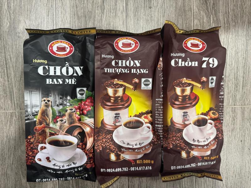 Combo 3 Kg cà phê hương chồn Ban Mê, Thượng Hạng, 79 cà phê sáng béo pha phin