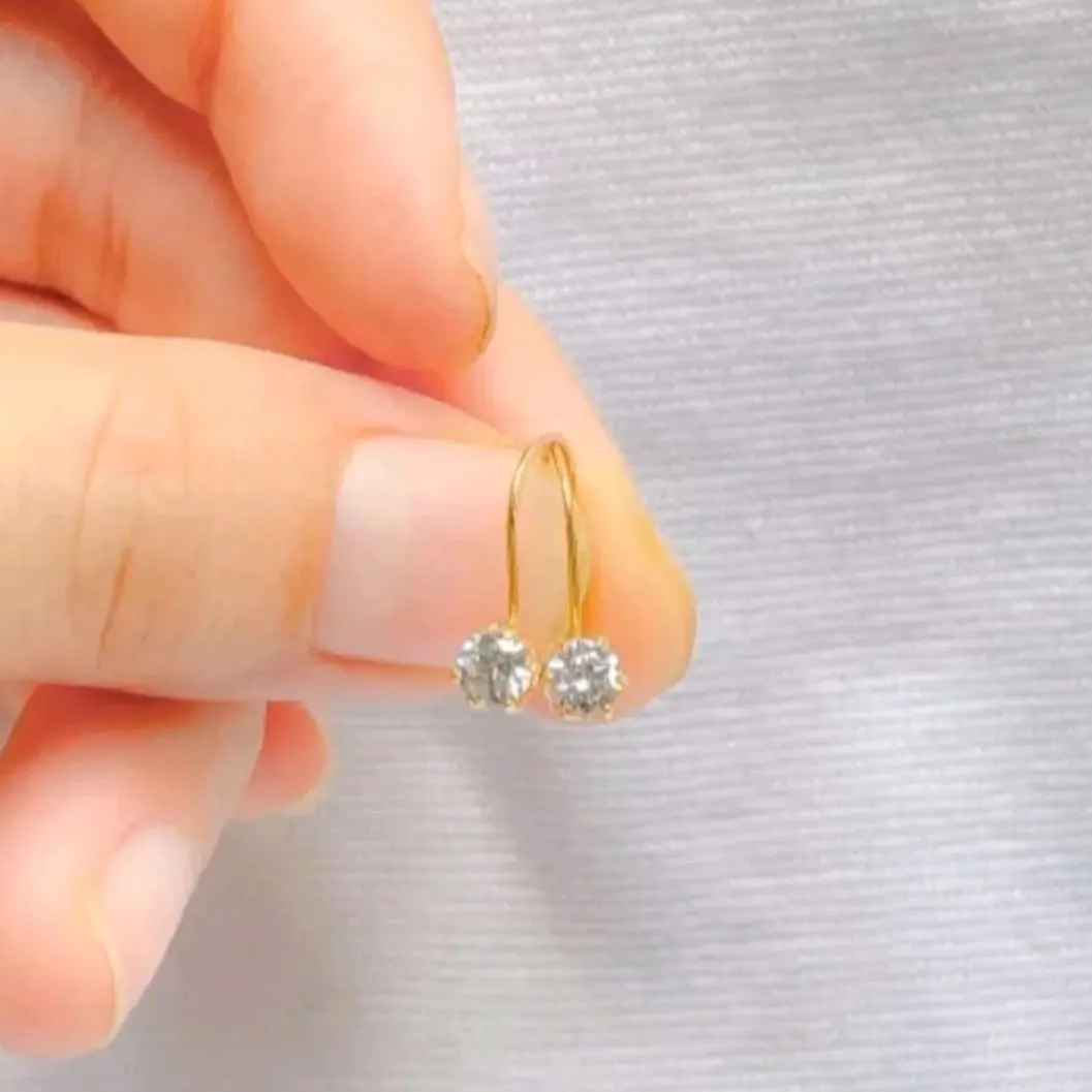 anting Desi Anak Gold Titanium Berkilau import terbaru