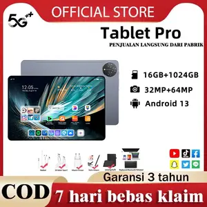 tablet hanzhong(COD)2025 Baru 5G matepad H13 Pro10.3" Tablet [16GB+1TBl|Pengalaman Pro Layaknya PC |120Hz OLED Real Color FullView Display | Ultra-tipi Wifi