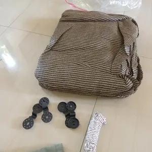 PROMO! Anti-UV JARING PARANET 99% Coklat Kepadatan Tinggi | Anti UV & Tahan Lama, Untuk Taman/Pertanian/Rumah Kaca