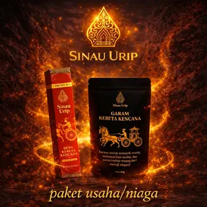 Paket Usaha Dupa Lidi Kereta Kencana & Garam Usaha Kereta Kencana - Lebih Hemat