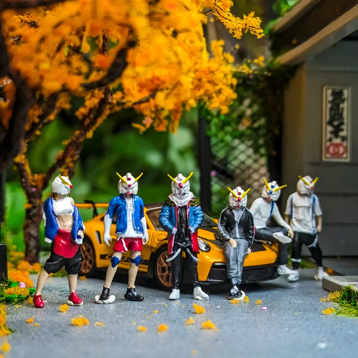 Nachi64 - Figure skala 1/64 (Gundam Series) untuk Diorama, Arsitekture, Koleksi, Diecast Hotwheels, MiniGT, Matchbox