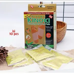 KINOKI GOLD 1 BOX  isi 10pc , Koyo Kaki Ginger Plus Salt ( SACHET )