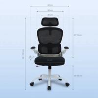 Gambar Rexus NC2 V2 Ergonomic Office Chair 120 degree recline with backrest NC-2 V2 with Lumbar Support & Adjustable Armrest - Hitam dari Click & Go Tokopedia Kota Bandung 2 Tokopedia