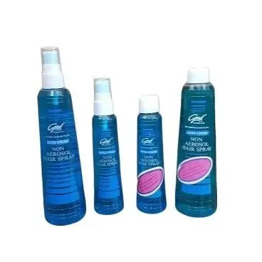 Good-I Hair Styling Spray Extra Strong Non Aerosol 90ml / 200ml Refill Mousse Pomade Hijab 0