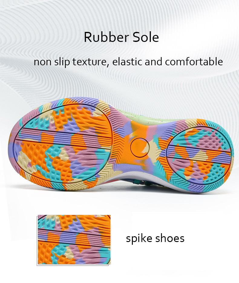 Product Introduction of IEAGO Original Quality Spike Men Women Basketball Shoes Jogging Fitness Breathable Outdoor Sport Sneakers 28