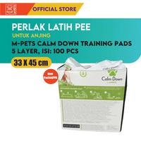 Gambar M-Pets 5 Layer Calm Down Dog Training Pad 33x45 Cm/ Latih Pee 100 Pcs - Latih pee hewan dari M-Pets Volk Pets Indonesia Kota Tangerang 3 Tokopedia