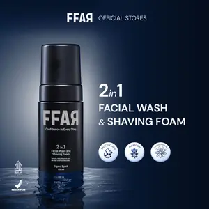 FFAR Sigma Spirit 2in1 Face Wash & Shaving Foam | 100 ML