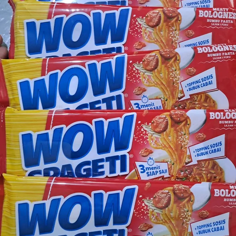 WOW SPAGETY SIAP SAJI RASA MANTAP HARGA EKONOMIS RP,4000 2