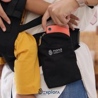 Gambar Gendongan Bayi Adjustbale Hadap Depan EXPLORA Nanababycarrier SSC Newborn 0-2 tahun - Polos Abu dari Nanababycarrier Kab. Sleman 5 Tokopedia