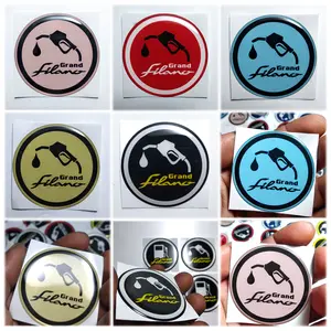 Stiker Tutup Tangki Bahan Bakar GRAND FILANO HYBRID Timbul lentur 3d