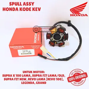 SPULL ASSY ORIGINAL HONDA KODE KEV, SUPRA X 100 LAMA, SUPRA FIT LAMA/OLD, SUPRA FIT NEW, REVO LAMA [REVO 100], LEGENDA, GRAND
