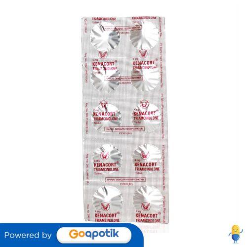 KENACORT 4 MG STRIP 10 TABLET