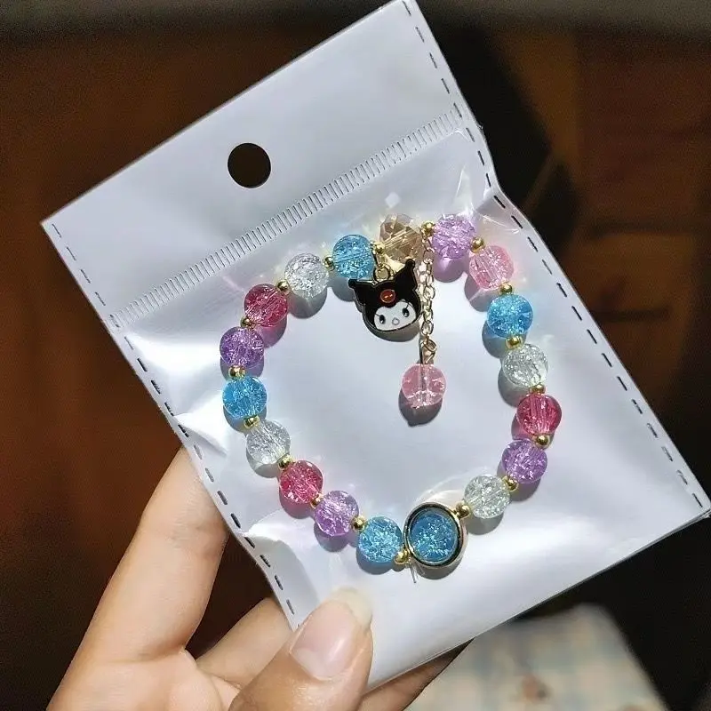 Trang Sức Vòng Tay Màu Pha Lê, Kulomy, Trang Sức Đơn Giản, Thời Trang, Hợp Xu hướng, Thích Hợp Cho Trẻ Em, Đồ Chơi 4