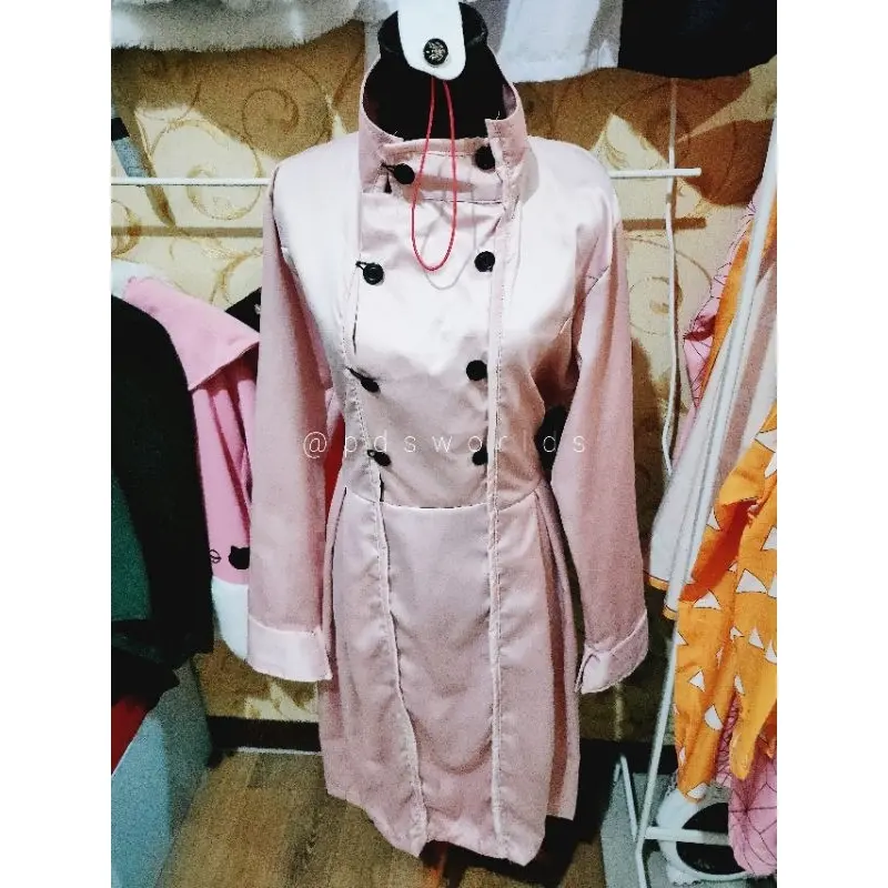 KOSTUM COSPLAY/ AKSESORIS COSPLAY/AKSESORIS ANIME/ KOSTUM COSPLAY YOR FORGER GAUN PINK SPY X FAMILY 1