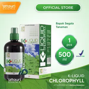 K-LIQUID CHLOROPHYLL 500 ml KLOROFIL K-LINK ORIGINAL Clorofil Klink Klorofil Original BPOM 500 ml Chlorophyl K-Link Original Store K-Link Official Store Attauri