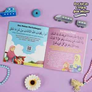 Doa Harian Lengkap untuk Anak Muslim Buku Mungil dengan 59 Doa Pilihan Ilustrasi Menarik & Bonus Audio