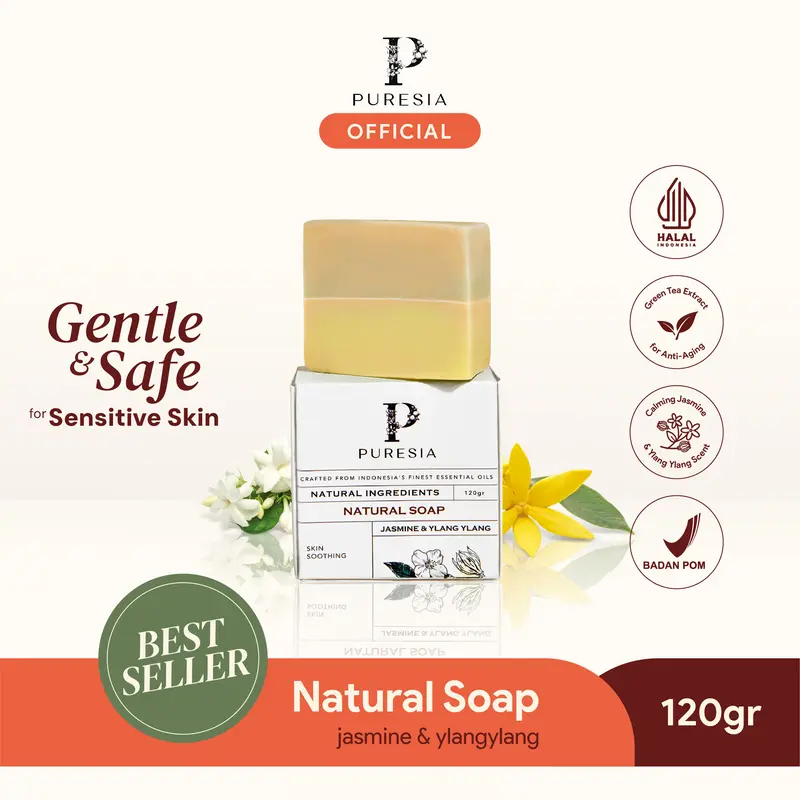 Puresia Vegan Natural Bar Soap 3