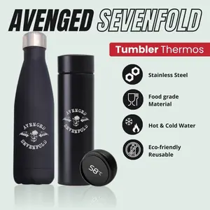AVENGED SEVENFOLD - TUMBLER TERMOS CUSTOM DESAIN AVENEGED SEVENFOLD AX7