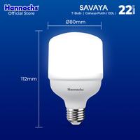 Gambar Hannochs Lampu Bohlam LED Savaya T Bulb 22W Cahaya Putih dari Hannochs Official Kab. Tangerang 3 Tokopedia