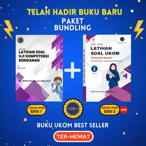 Buku Latihan Ukom Bidan Edisi terbaru Tahun 2024-2025