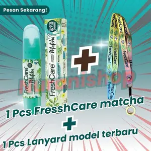 1 pcs freshcare smash matcha + 1 pcs lanyard RANDOM SESUAI STOCK