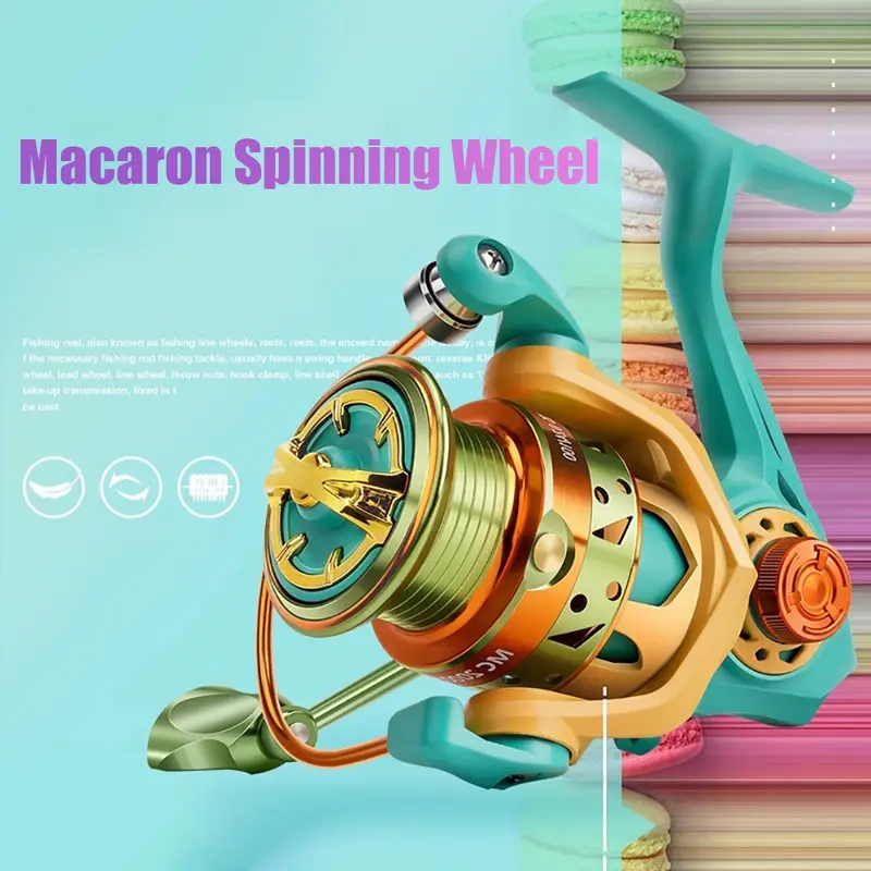 MC Reel Pancing 1000 - 3000 / Tarikan Pancing Ikan Logam CNC / Ril Pancing Memancing Rasio Gear 5.2:1 Max Drag 10KG 2