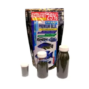 Pelet Akari Premium Blue Kemasan Repack 10gr, 20gr, 50g