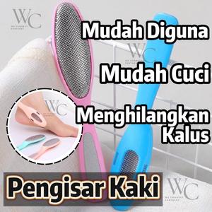 Penjagaan Kaki Kulit Keras Fail Kalus Penghilang Pengelupasan Scrubber Alat Pedikur Keluli Tahan Karat Penyingkiran Kalus Kaki Serak Kaki Lembut  Foot Care Hard Skin Callus File Exfoliating Remover Scrubber Pedicure Tool Stainless Steel Gentle Foot Spa