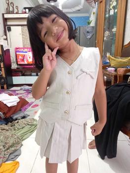 Product Review of { Calibrary } Jennie Set 1 - 4 tahun | One Set Vest and skirt | setelan anak perempuan | Fashion anak perempuan | setelan Rok anak perempuan from M**i F**l 1